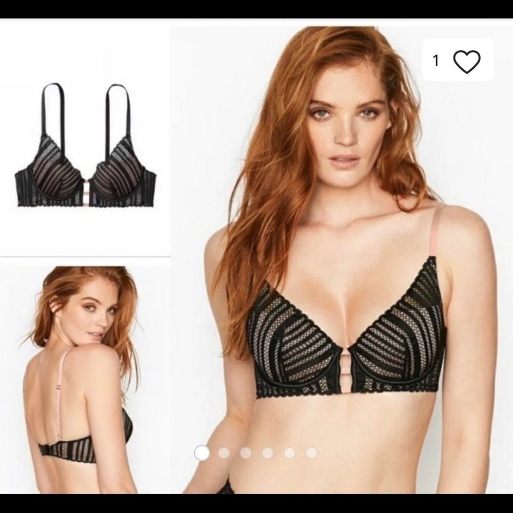 Victoria’s Secret Very Sexy Lace Line Plunge Bra